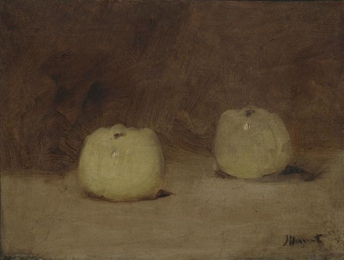 Edouard Manet Still Life with Two Apples